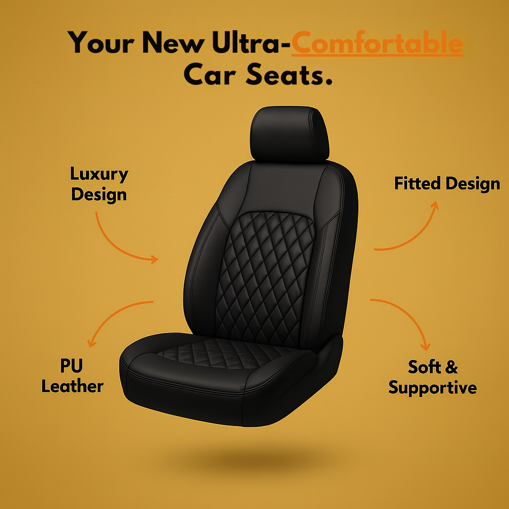 FATHER'S DAY SALE: Luxury Fitted Seat Covers
